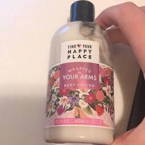 ⭐️ Find Your Happy Place Wrapped in Your Arms Body Lotion 10 Fluid Oz